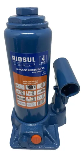 comprar Macaco Hidraúlico Tipo Garrafa 4 Toneladas Riosultools