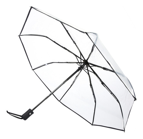 Paraguas Transparentes Para Lluvia, Plegables, Portátiles, T
