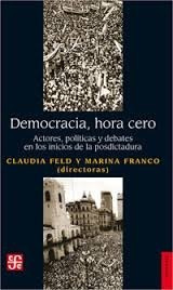 Democracia Hora Cero - Feld / Franco - Ed. Fce