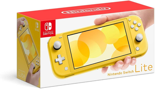 Imagen 1 de 3 de Consola Nintendo Switchlite Amarillo Hdhsyazaausz 32 Gb