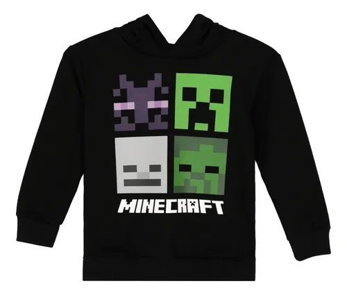 sudadera minecraft c&a