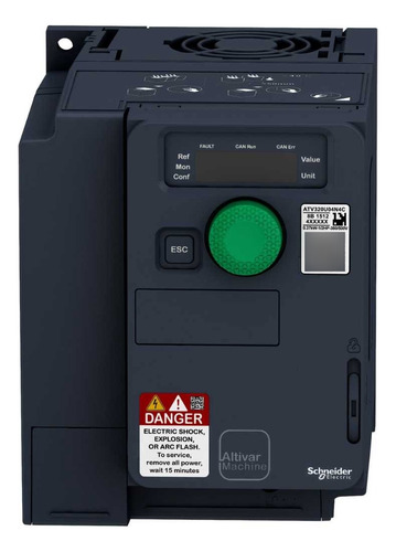 Inversor Frequência 0.55kw380-480vac Trifásic - Atv320u06n4c