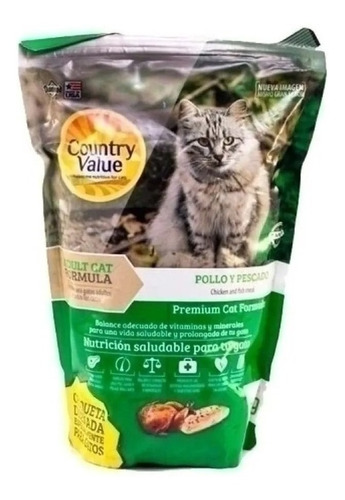 Country Value Gatos  500 Gr