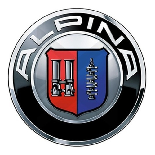 Insignia Capot Baul Bmw Alpina 74 Y 82 Mm Único Importador 