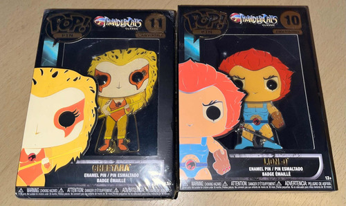 Funko Pop! Pin Thundercats Cheetara Lion O Set (Usado)