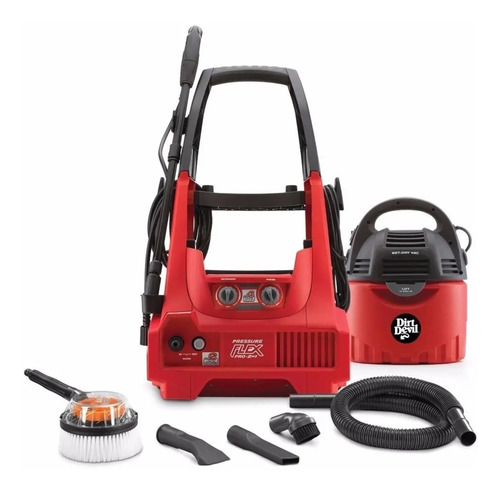 Hidrolavadora 2 En 1 Dirt Devil Rojo 1800psi Envio Gratis | Envío gratis