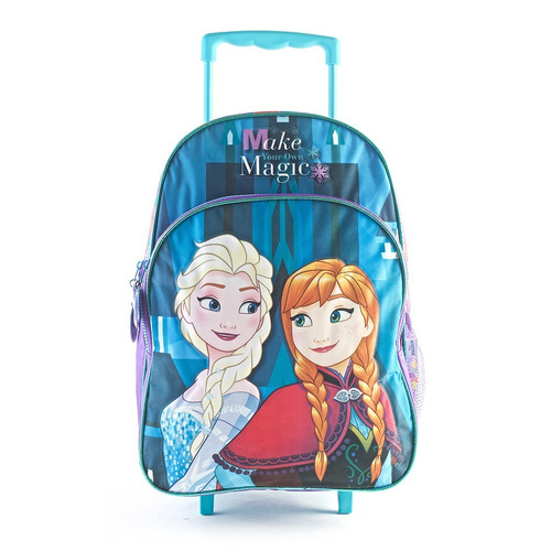 Mochila Frozen Con Carro 40 Cm