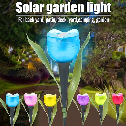 Luces Solares Para Jardín Y Jardín Al Aire Libre, 10 Unidade