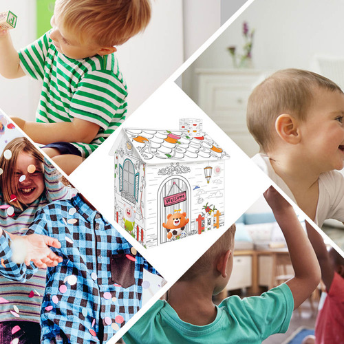 Puzzle De Juguete Toys For Children Con Grafiti