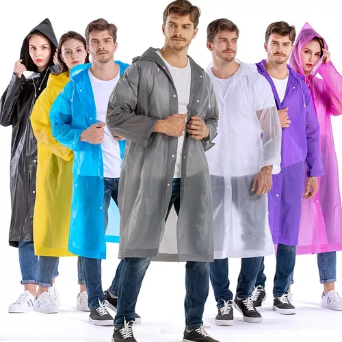 Chubasquero Impermeable Para Hombre Y Mujer Abrigo De EVA Grueso