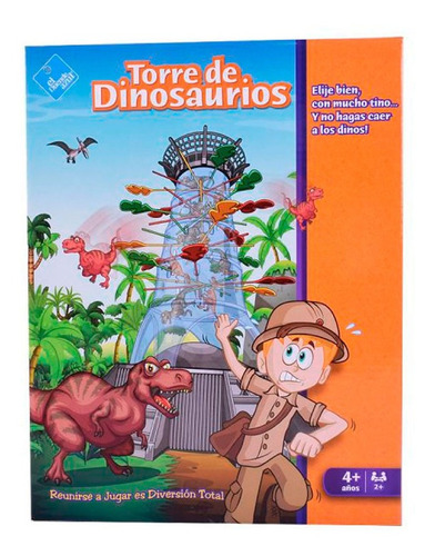 Juego De Mesa El Duende Azul Torre De Dinosaurios 7502