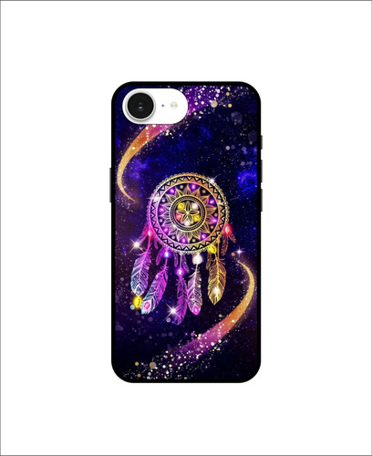 Funda Compatible Con Iphone16e Coleccion Atrapasueños At0021 Negro At0021