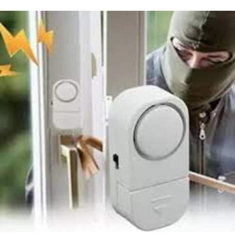 5 Alarmes Sensor Magnético Sem Fio Sistema Anti-roubo