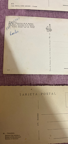 Tarjetas, 11 Postales Antiguas Iglesias Y Catedrales Mundo (Usado)
