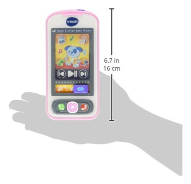 Smartphone Vtech Touch And Swipe Baby Phone Rosa