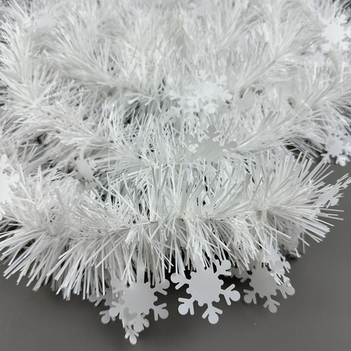 / Colgante De Copo De Nieve Blanco N For Decoración De