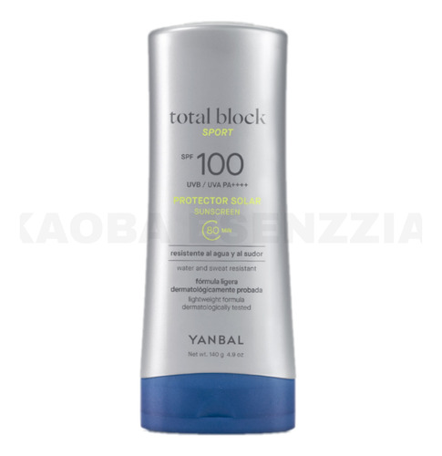 Bloqueador Total Block Sport Spf 100 - g a $482