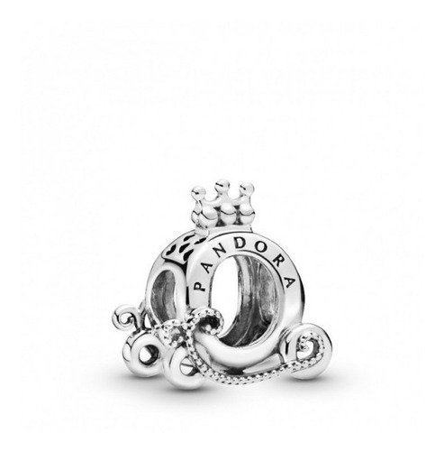 Charm Pandora Carruaje Corona Plata Ale 925