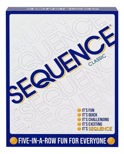Juego Mesa Sequence Classic Cartas Clásico Fichas Secuencia
