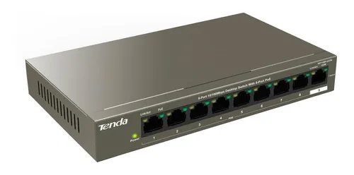 TEF1109P-8-63W SWITCH POE 8 PTOS 10/100MBPS