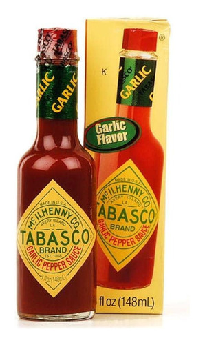 Salsa Garlic Mild Flavor - Tabasco - 150 Ml.