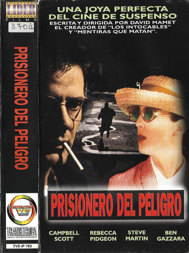 Prisionero Del Peligro Vhs Campbell Scott Steve Martin