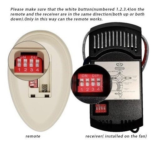 Control Remoto Universal Hb Para Ventilador De Techo