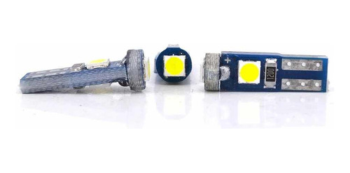 1 Led Mini Pellizco T5 Premium W3w W2.1w Chip 3030 Blanco