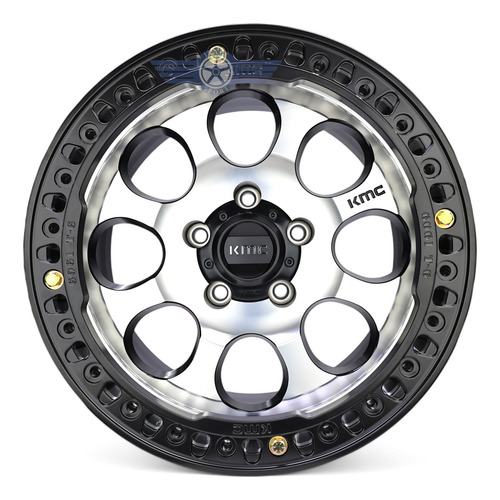 Rines 17 Kmc Riot Bl 5-127 Beadlock Wrangler Sahara Rubicon