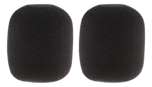 2 Pc Microfone Condensador Pára-brisa Capa Esponja Suave