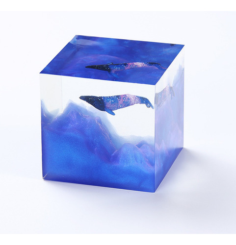 Molde De Resina De Modelado De Ballena Mini Para El Océano,
