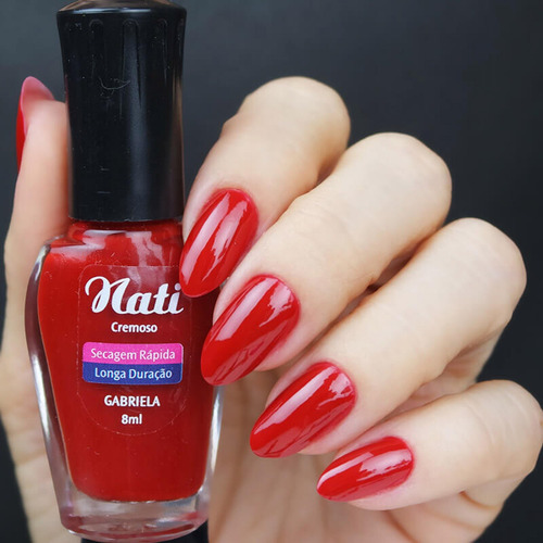Imagem 2 de 2 de Esmalte Nati 5free - Gabriela - 8 Ml - Kit Com 6 Frascos