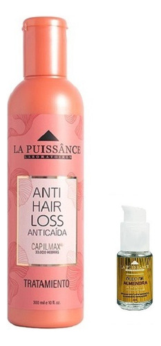 Tratamiento Hair Loss La Puissance 300ml +oleo  Almendras