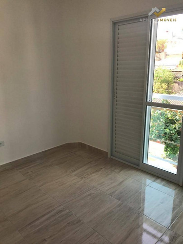 Cobertura Com 2 Dormitórios À Venda, 50 M² Por R$ 285.000 - Vila Alto De Santo André - Santo André/sp - Co0109