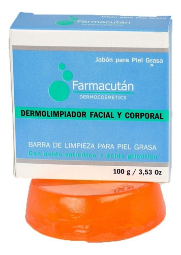 Farmacutan Barra De Limpieza Dermolimpiador Facial Corporal