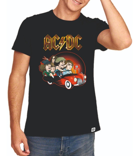 Remeras Ac Dc Rock Acdc 06 Digital Stamp Dtg