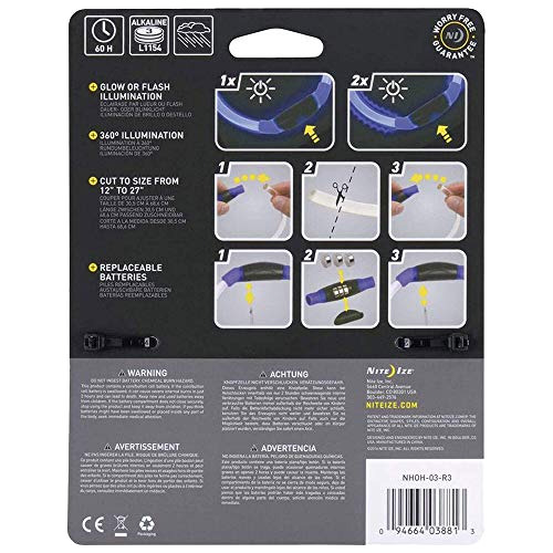 Nite Ize Nho-03-r3 Collar De Seguridad Para Mascotas Led Nit