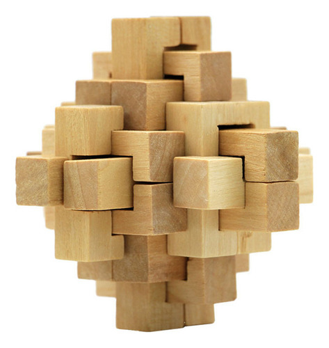 New Iq Puzzle Brain Teaser: Juego De Cubos Luban Lock