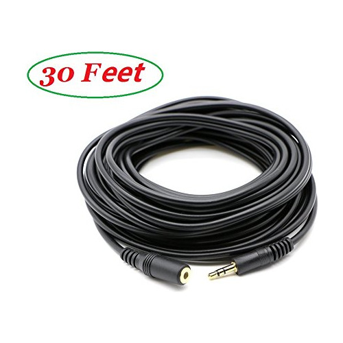 Lobo De Noche 10m 30ft 3.5mm Macho A Hembra Auricular 8kjym