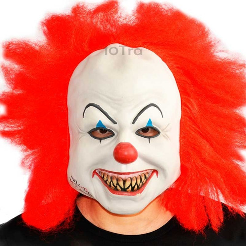 Mascara Payaso Malo Terror Disfraz Halloween Upd Egresados