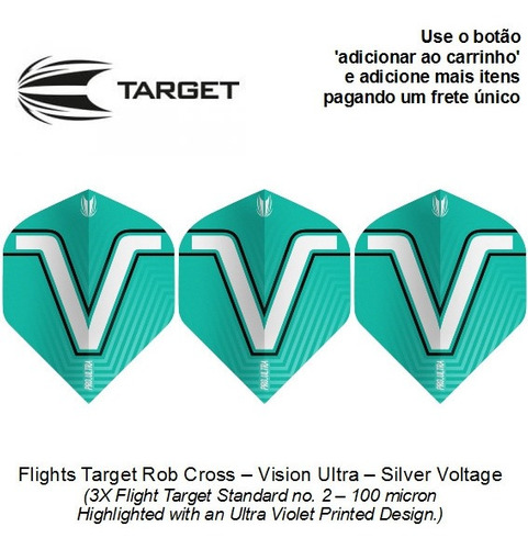 Wc2021 Flights Target Rob Cross Vision Ultra Std2 100 Micron