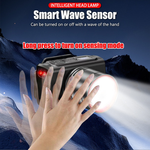 Luz Led Con Sensor De Zoom Para Faros Delanteros De 1200 Lúm