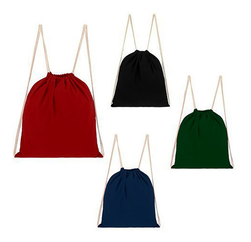 Imagen 3 de 8 de Morral De Algodón Cosido.