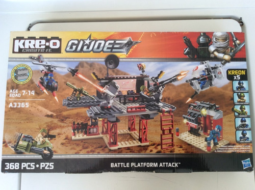 Gijoe Kreo - Battle Plataform Attack Modelo A3365 - 368 Pzs