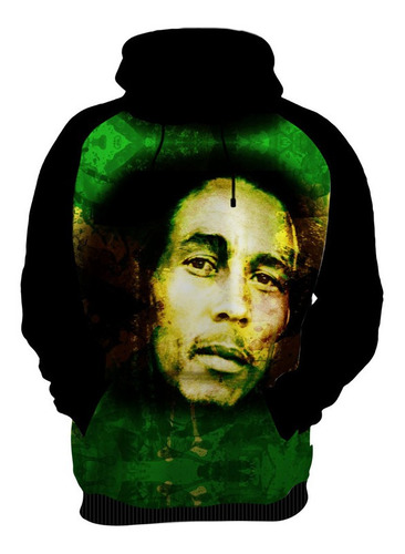 Blusa De Frio Moletom Bob Marley Reggae Jamaíca Música Hd02