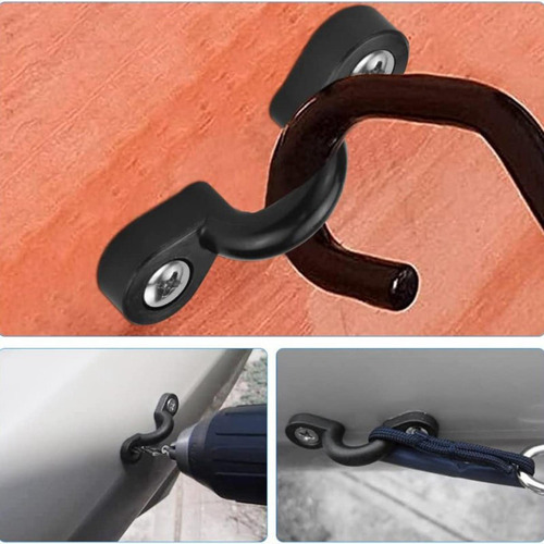 3 X 10 Piezas Kayak Pad Eye Nylon Bungee Deck Loops Tie Down