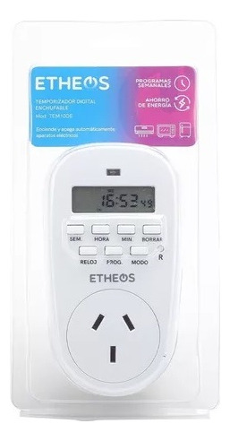 Temporizador Digital Programable Enchufable 10a 220v 2300w