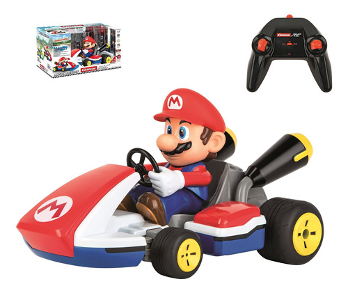 Auto Rc Mario Kart 8 Mach 1 Escala 118 Con Batería Recargabl