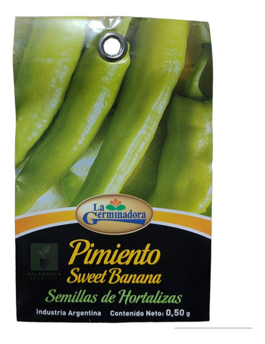 Semillas De Pimiento Sweet Banana Hortalizas La Germinadora 