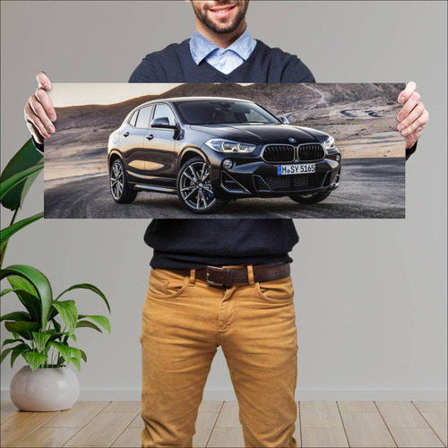 Cuadro 30x80cm Auto 2018 Bmw X2 M35i Auto 683